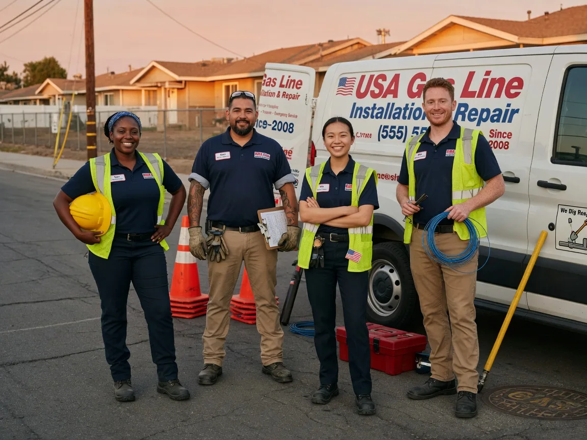 Gas Line Installation company in Elk City, KS